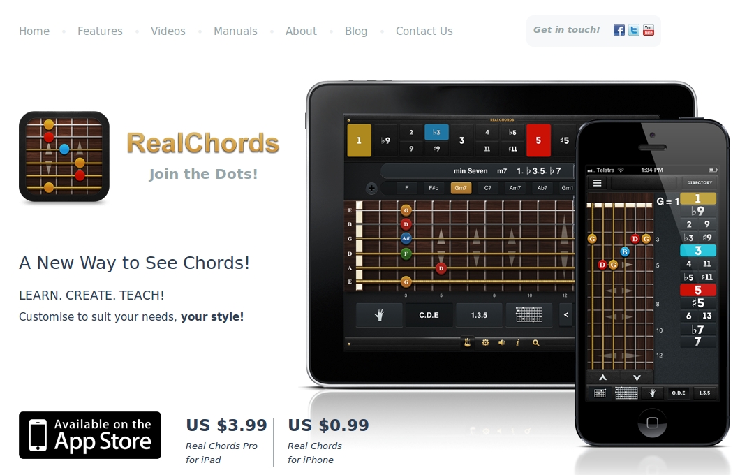 Real Chords Website