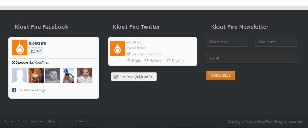 Footer