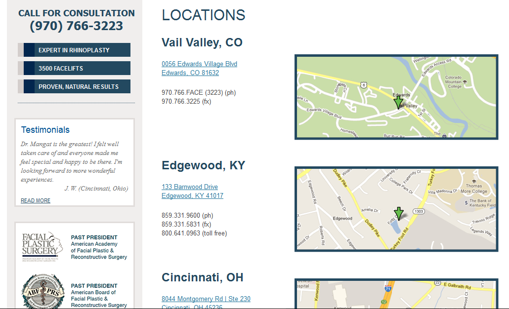 Locations