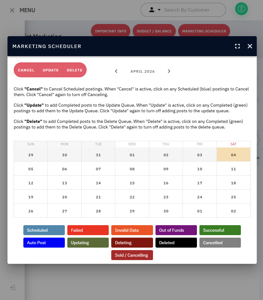 Craigslist Scheduler (Responsive)