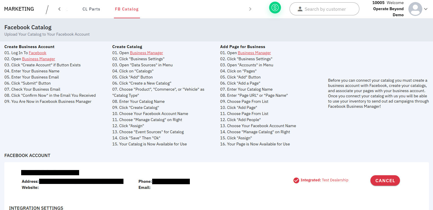 LotVantage Facebook Feed