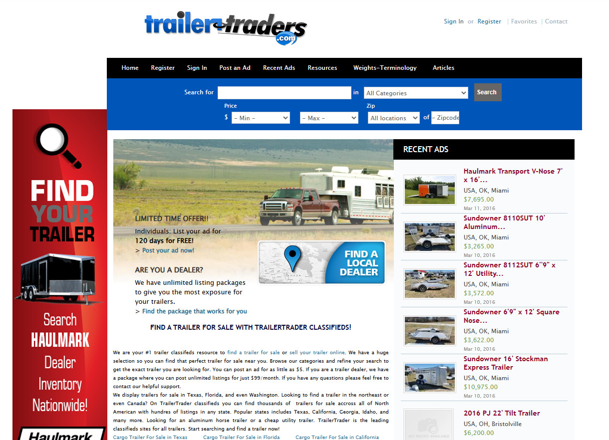 TrailerTrader 2016