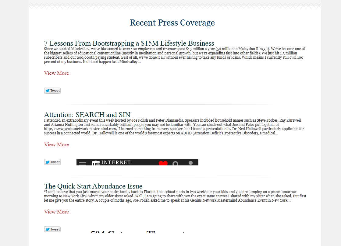 Press Releases